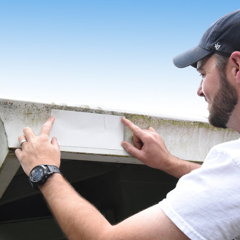 Gaffer Power Heavy-Duty White Butyl Seal Tape | Waterproof, Weatherproof & Flexible | Ideal for Plumbing, Roofing & Repairs | USA Made | 4" x 5 FT - Image 2